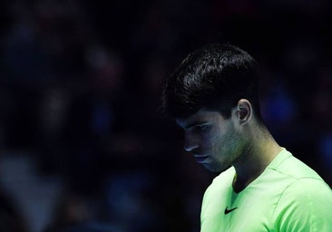 Alcaraz, autocrítico: «He tirado bastantes puntos fuera a la primera, eso Djokovic no lo hace»
