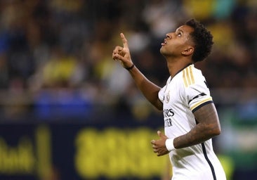 Rodrygo hace de él y de Vinicius en la victoria del Madrid en Cádiz