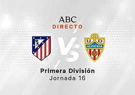 Atlético - Almería, estadísticas del partido