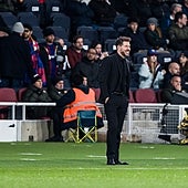 Simeone: «El balón nos quemaba»