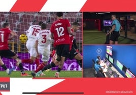 El polémico gol que Gil Manzano y Alberola Rojas anularon al Sevilla