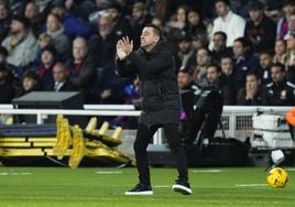 Xavi: «Es un golpe duro, pero éste es un Barça en construcción...»