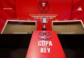 Cruces del sorteo de Copa del Rey: partidos, emparejamientos y horarios de los deicesisavos de final