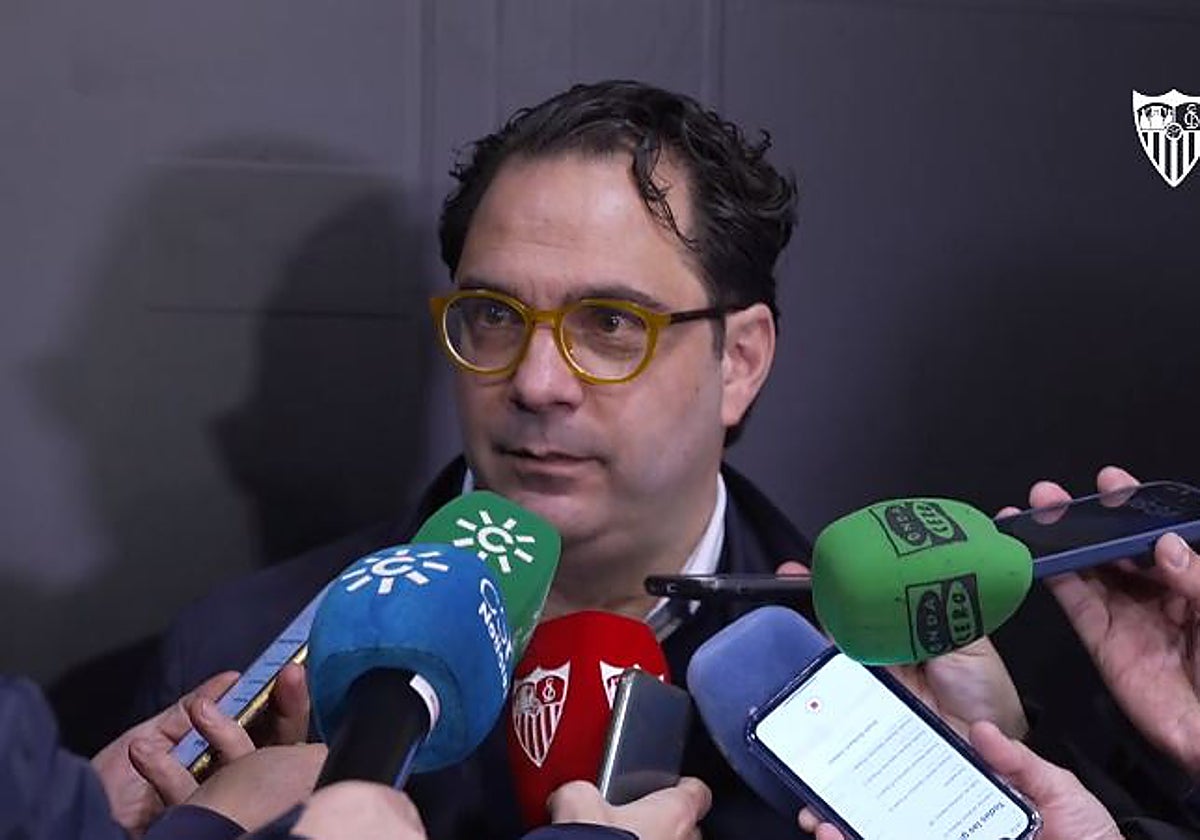 Víctor Orta: «Quien se carga a los entrenadores y a los directores deportivos son los resultados»