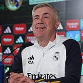 Ancelotti: «¿La Superliga? El día 21 puede pasar algo que cambie la historia del fútbol»