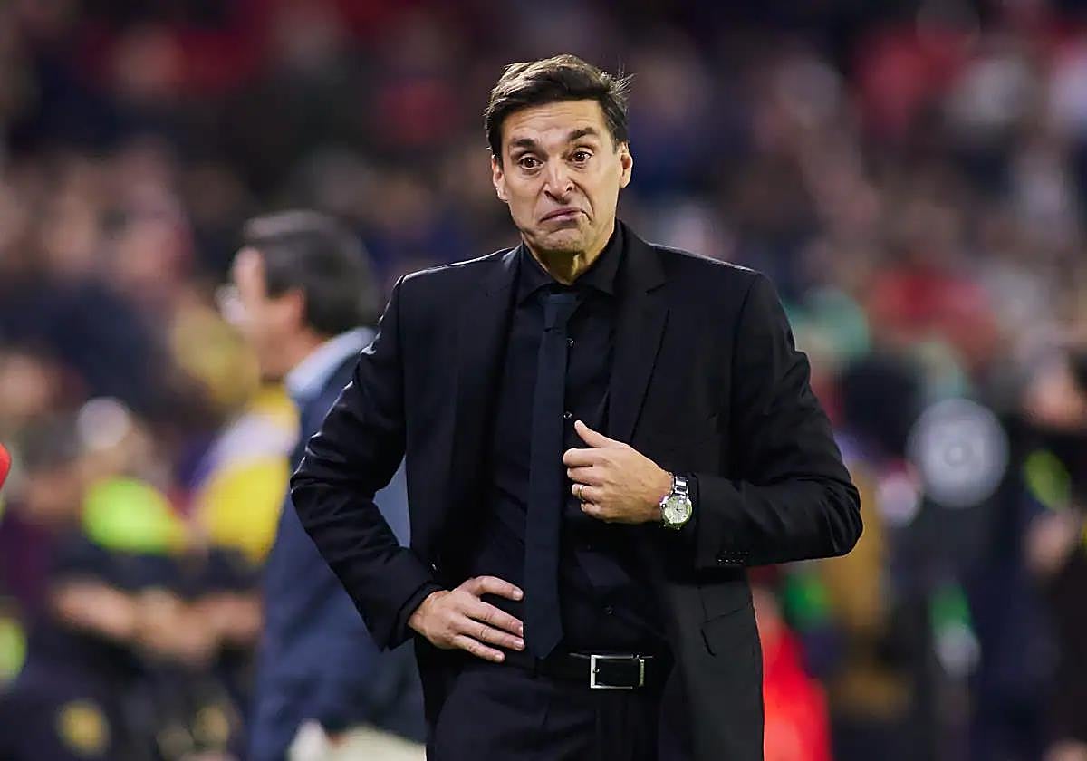 Diego Alonso, durante un partido con el Sevilla