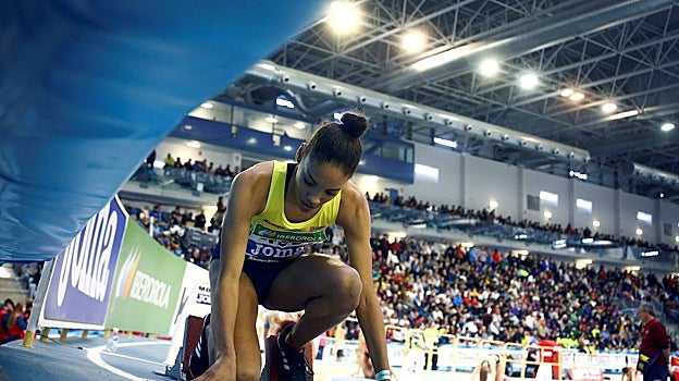 Imagen antes - La zaragozana Salma Paralluelo, doble campeona en los Juegos de la Juventud, se pasó al fútbol y ya suma tres mundiales