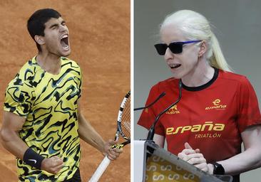 El tenista Carlos Alcaraz y la triatleta paralímpica Susana Rodríguez, Premios Nacionales del Deporte 2022