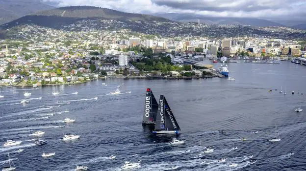 «LawConnect» arrebató la victoria al «Andoo Comanche» en el último suspiro de la Rolex Sydney Hobart