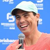 Nadal: «Espero ser competitivo y dar lo mejor. Pero es imposible pensar en ganar torneos»