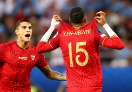 En-Nesyri parte hacia la Copa de África y no jugará ante el Athletic