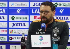Bordalás: «El Sevilla es un rival con grandes jugadores y uno de los mejores equipos de Europa sin duda»