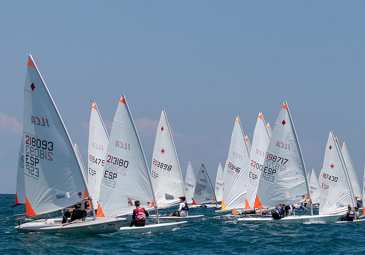 El Real Club Náutico de Valencia acoge la Copa de España de ILCA 4