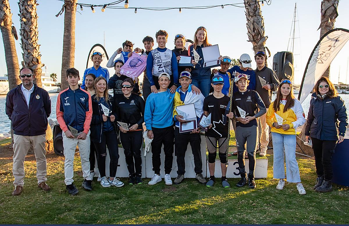 Alfonso Pérez, David Sales, Anna Korecka y Lara Rondalli, campeones de la Copa de España ILCA 4