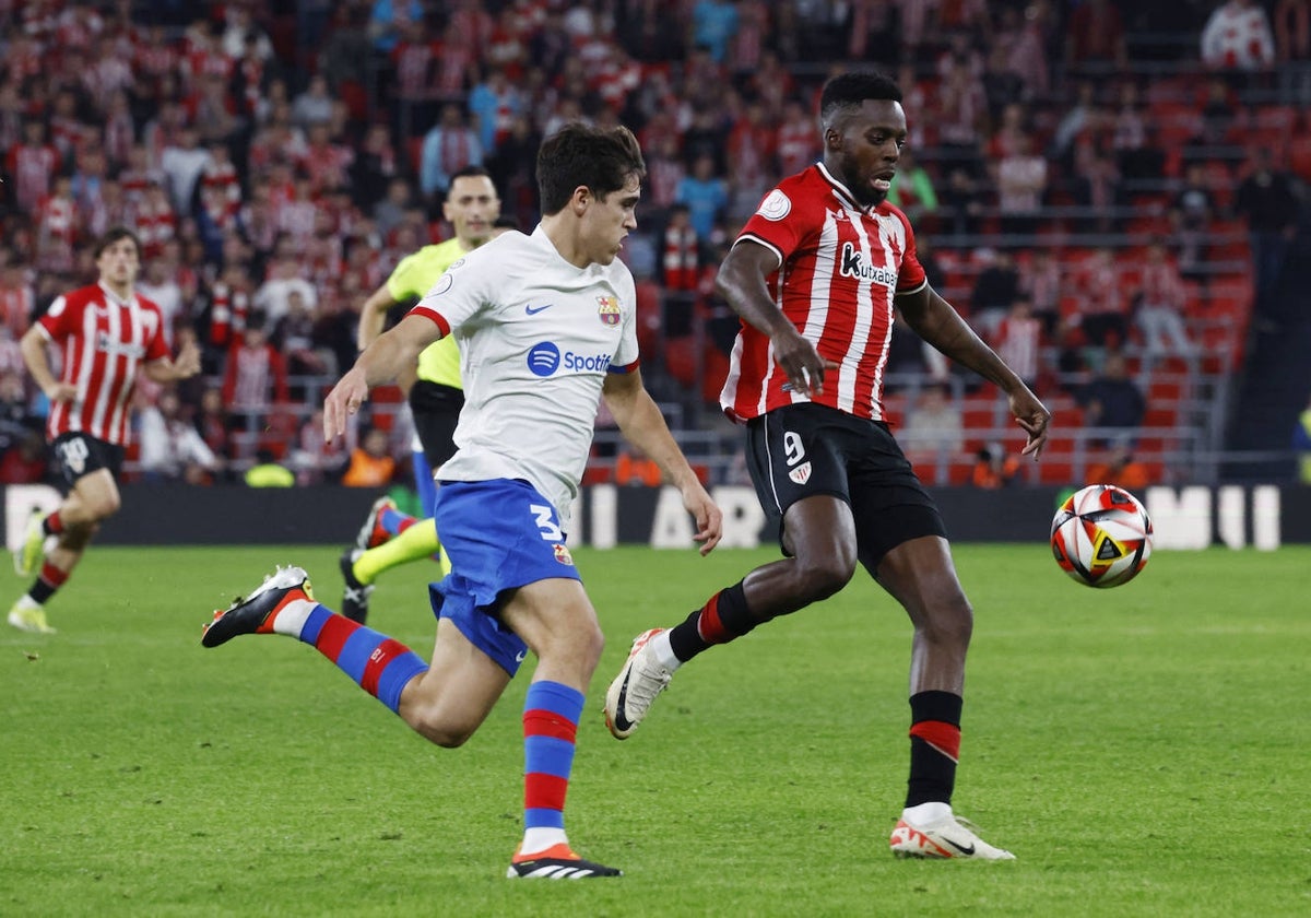 Iñaki Williams, autor del 3-2