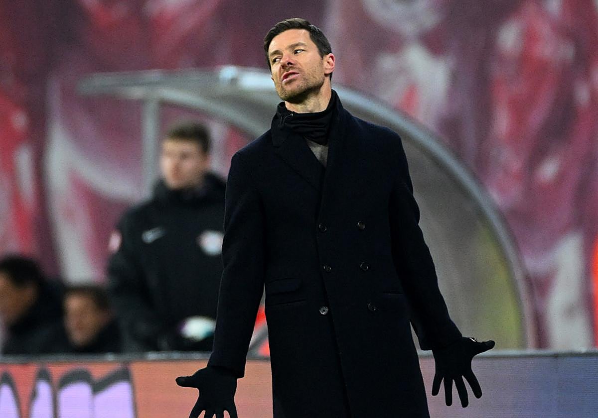 Xabi Alonso en un partido del Bayer Leverkusen en una imagen de archivo