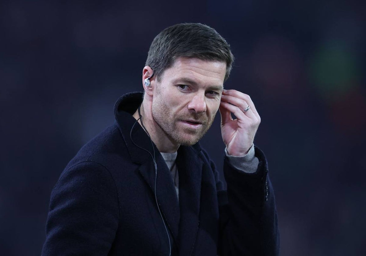 Xabi Alonso, antes del partido RB Leipzig-Bayer Leverkusen