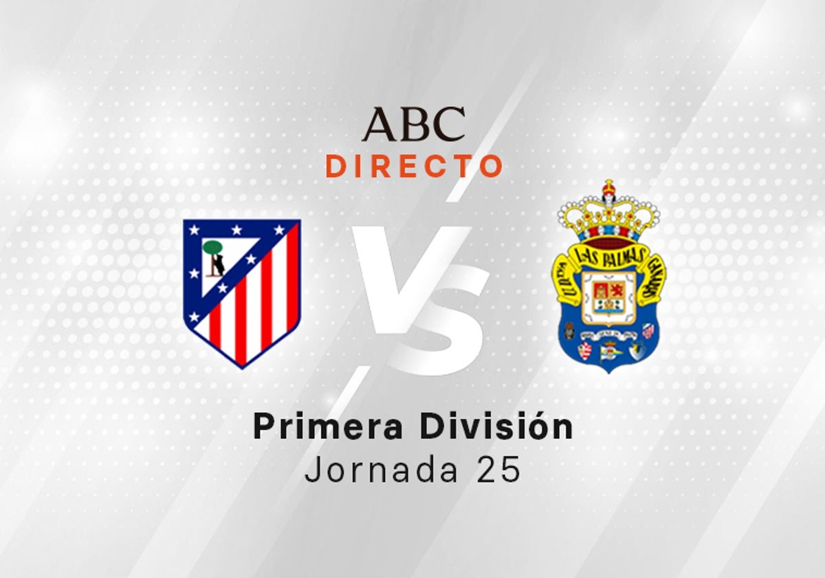 Atlético - Las Palmas, estadísticas del partido