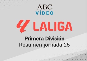 Jornada 25 de la Liga: goles y resumen en vídeo de los partidos