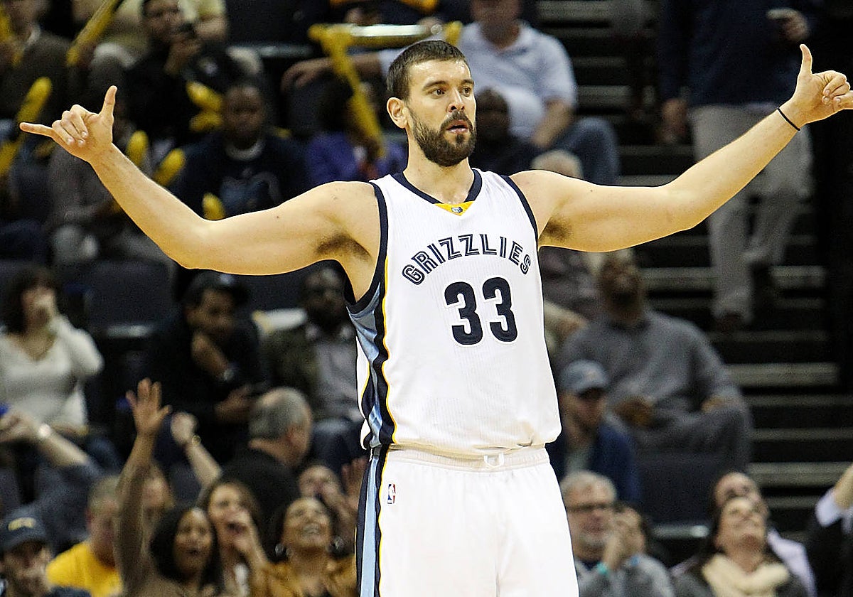 Marc Gasol es uno de los mejores jugadores de la historia de los Grizzlies