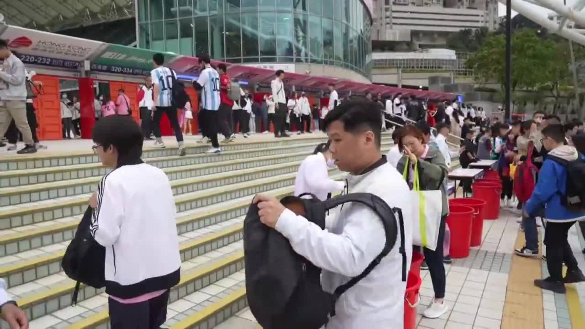 Pasión por Messi en el partido Inter de Miami - Hong Kong