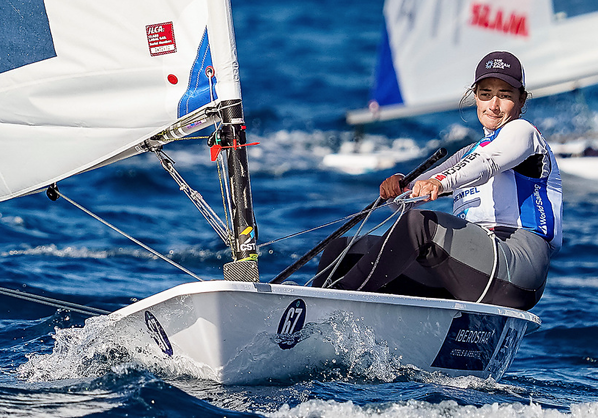 Isabel Hernández y Pol Núñez, campeones de la Copa de España de ILCA 6