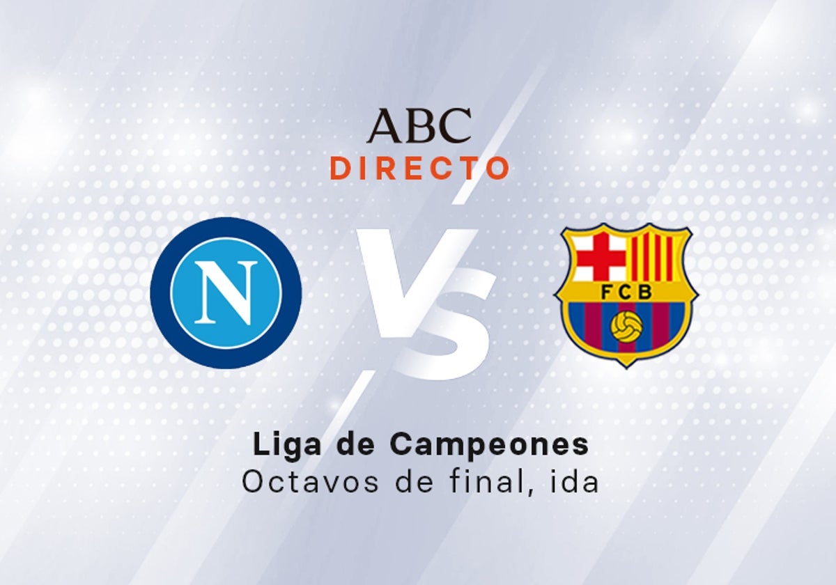Nápoles - Barcelona, estadísticas de la Liga de Campeones, ida octavos de final