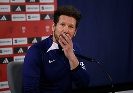 Simeone sortea el lío: ni el Bilbao ni el Athletic, «el rival»