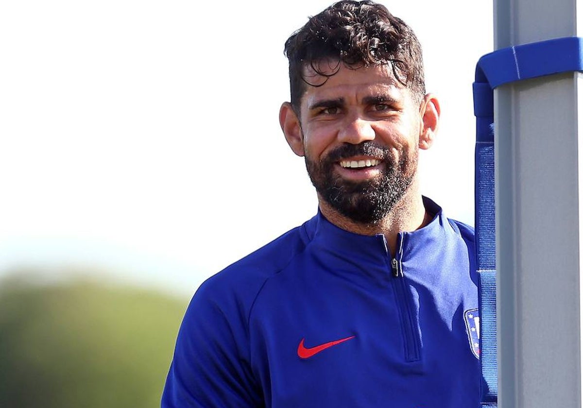 Diego Costa, en su etapa en el Atlético de Madrid