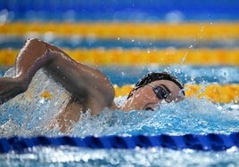 Carlos Garach logra en Doha la mínima olímpica en 800 libres