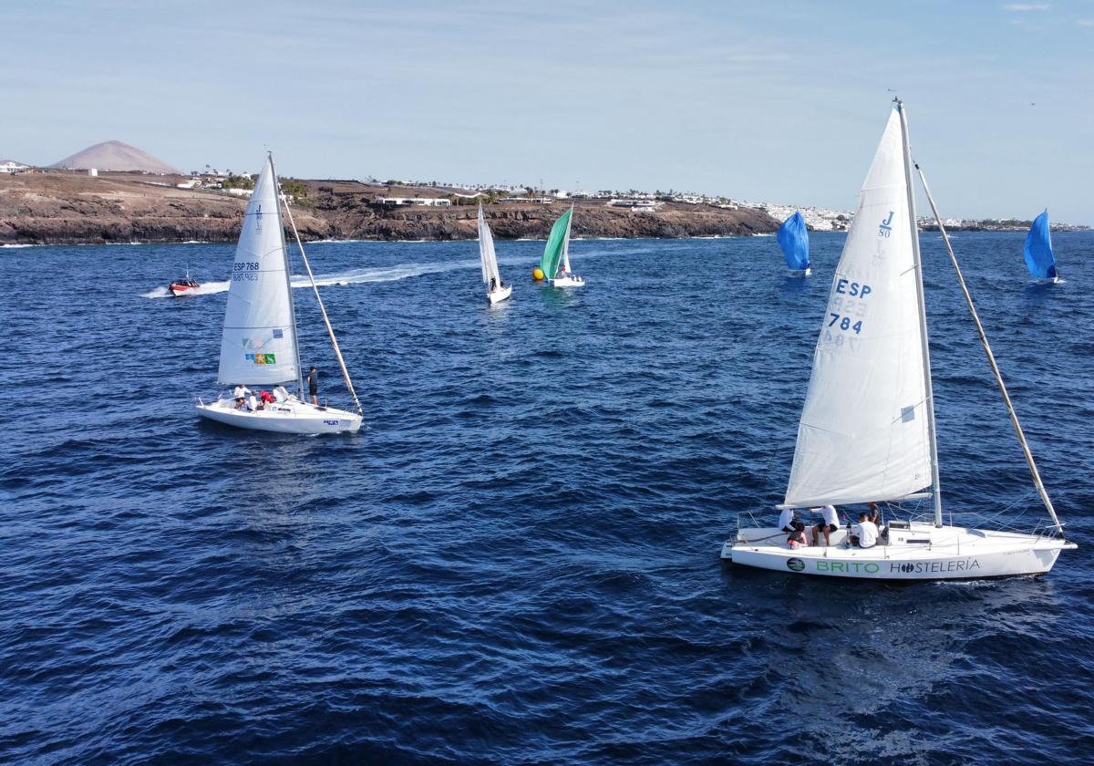 El «Hotel Princesa Yaiza» domina la cuarta jornada de la Lanzarote Auditax Winter Series J80