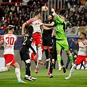 El polémico gol anulado que enciende al Leipzig: «Hay que preguntarle al árbitro por qué lo ha anulado»