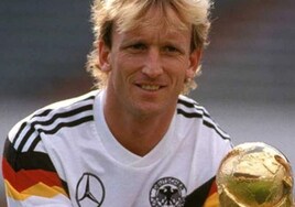 Muere a los 63 años Andreas Brehme, autor del gol que dio a Alemania el Mundial de Italia 90