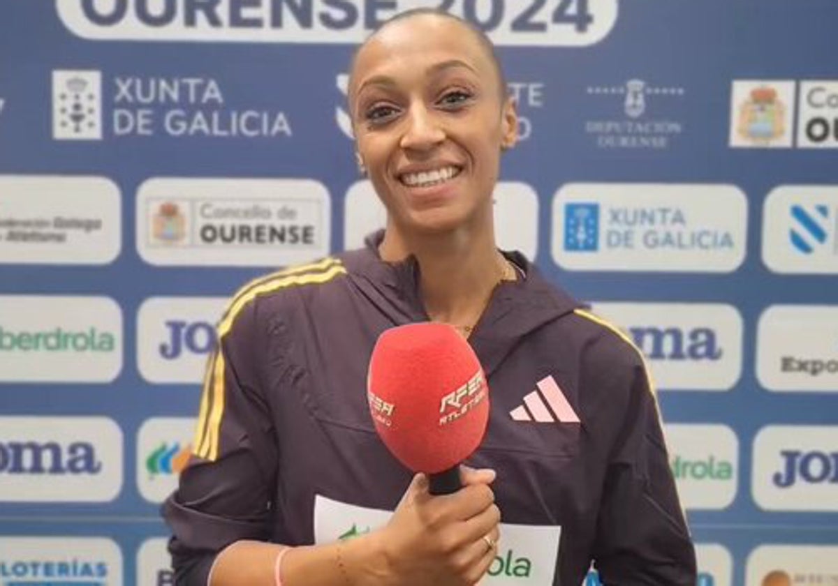 Ana Peleteiro, en el reciente Campeonato de España en Orense