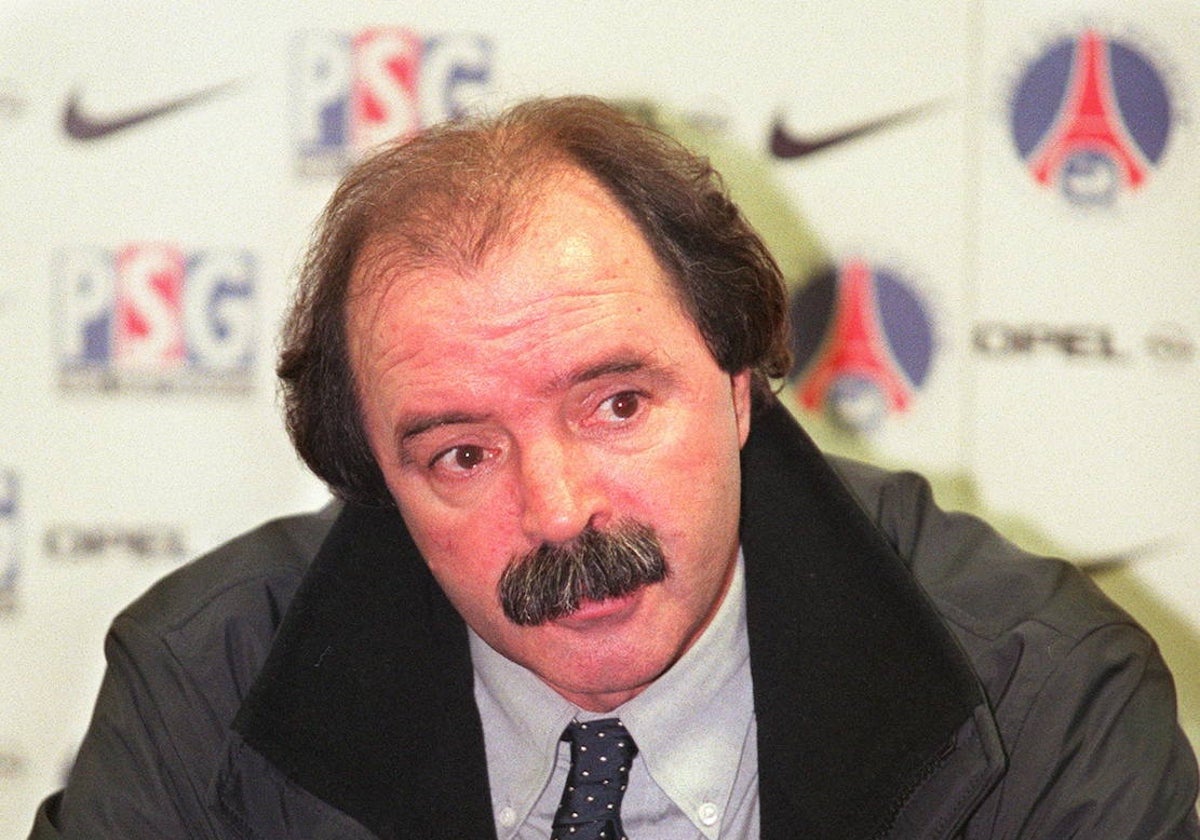 Artur Jorge, durante su etapa como entrenador del PSG