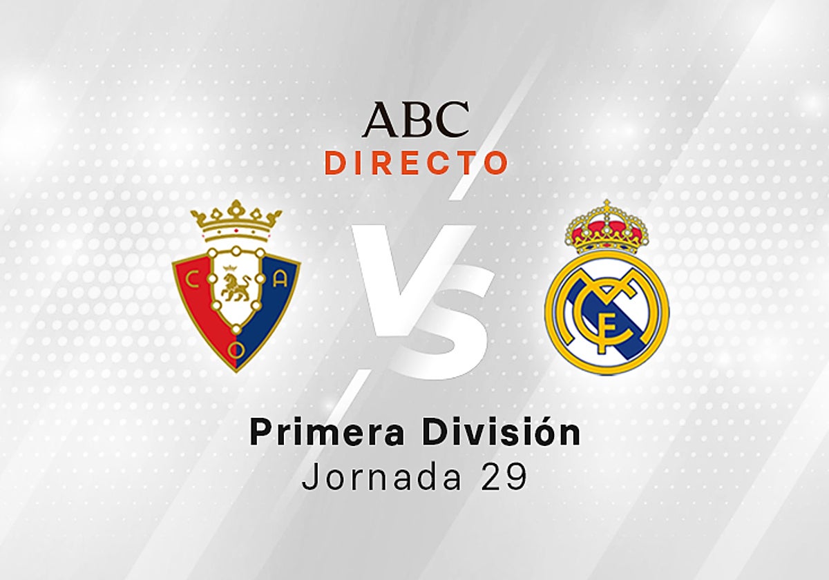 Osasuna - Madrid, estadísticas del partido