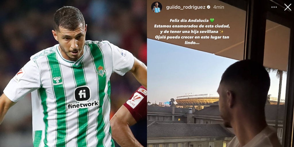Guido «Ojalá nuestra hija pueda crecer en Sevilla»