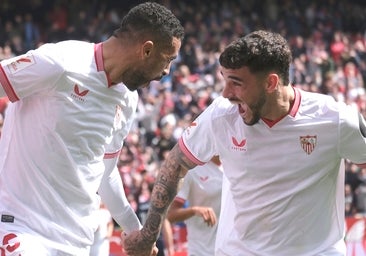 En-Nesyri, sobre Isaac Romero: «El niño está trabajando mucho y eso es lo que tiene que hacer»
