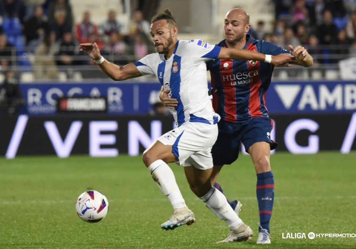 El Espanyol no ha podido pasar del empate ante el Huesca