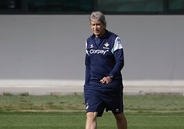 Pellegrini: «No vamos a ir a meternos los once atrás y buscar el cero a cero»