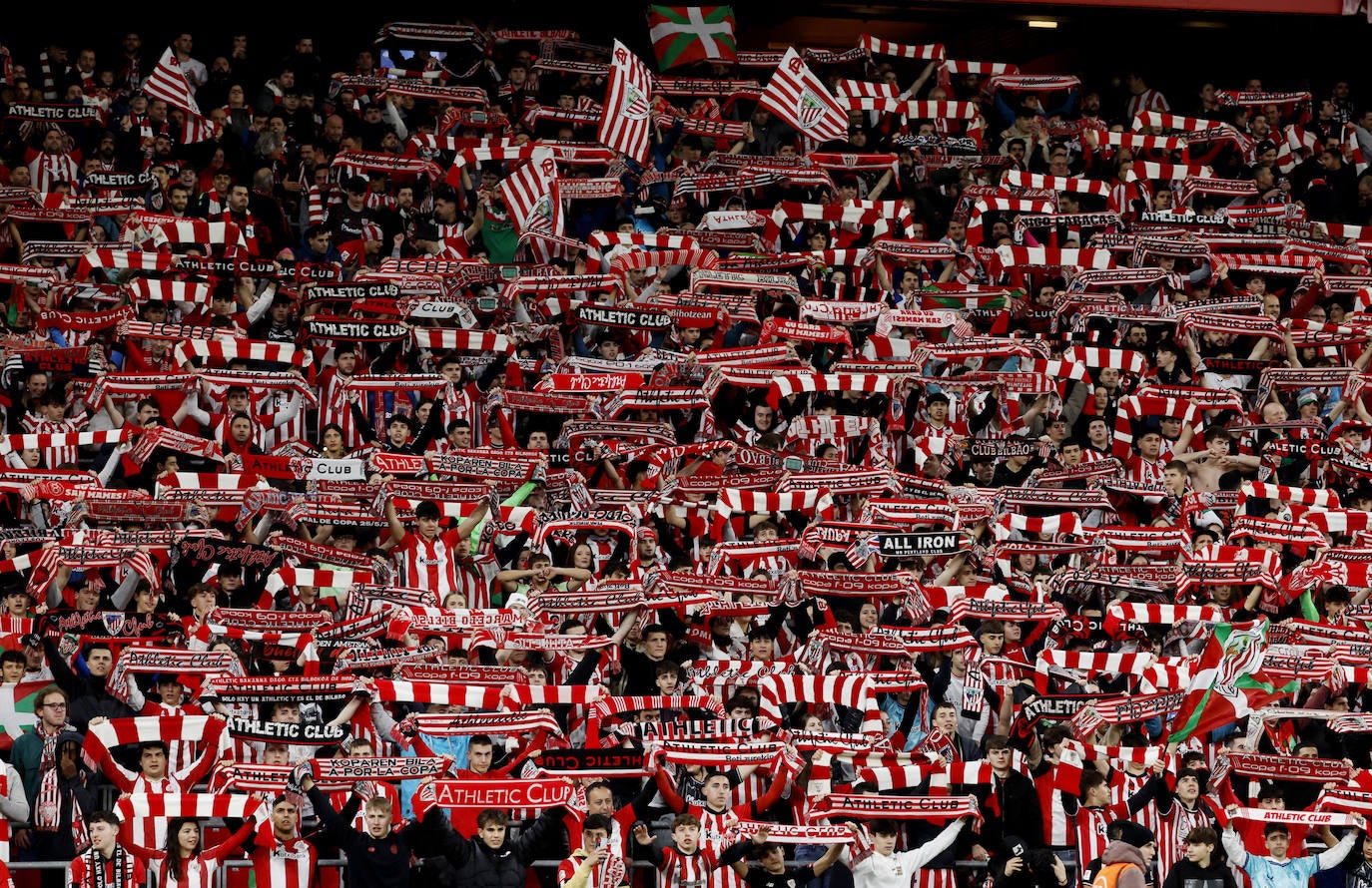 Muere el aficionado del Athletic que fue atendido durante el partido de Copa contra el Atlético