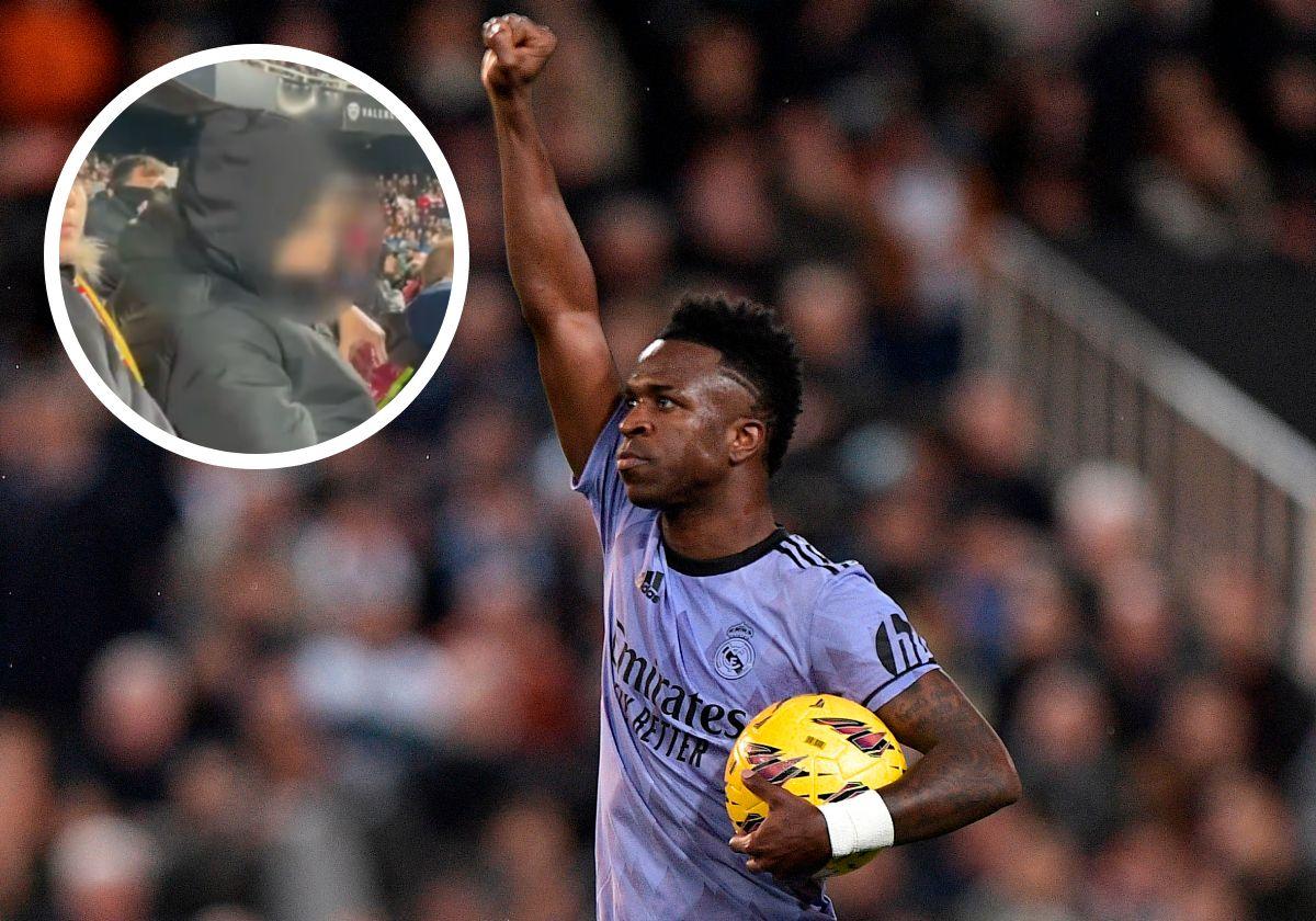 Vinicius Junior volvió a recibir insultos racistas durante el Valencia - Real Madrid de este sábado