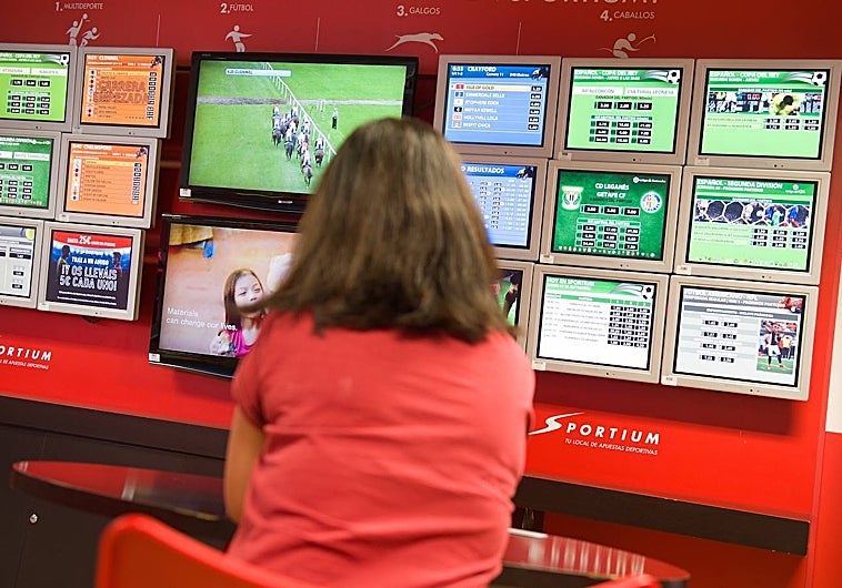 Imagen de una casa de apuestas