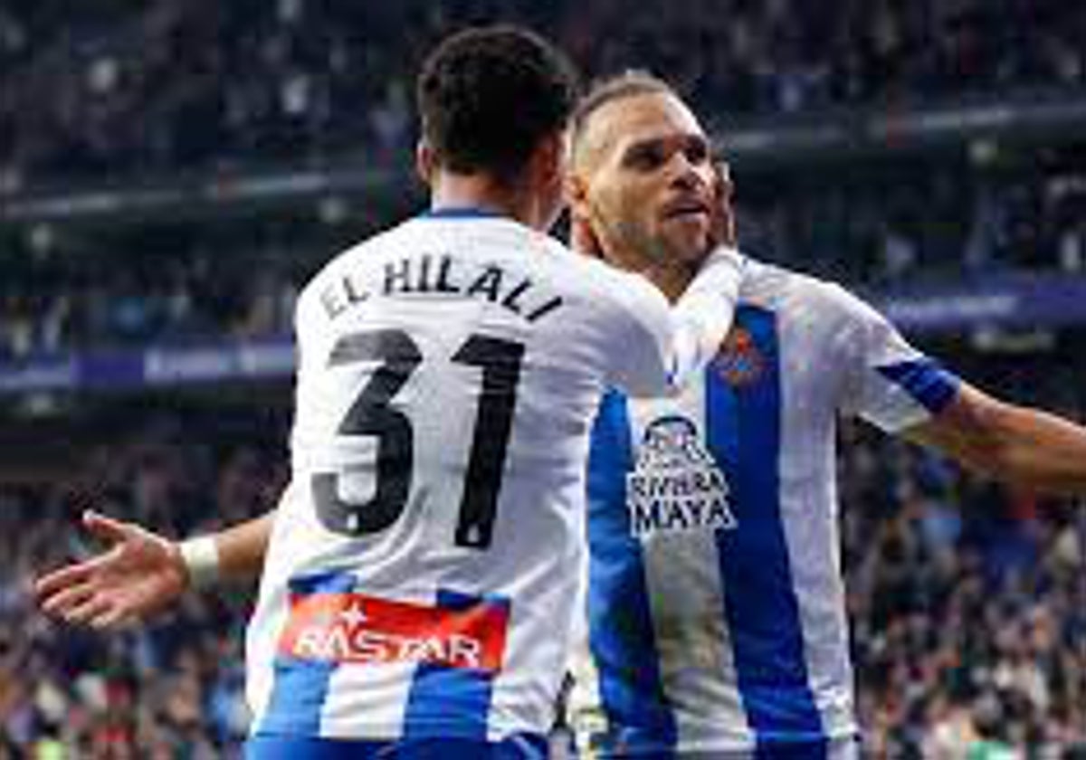 Braithwaite celebra su gol ante el Alcorcón