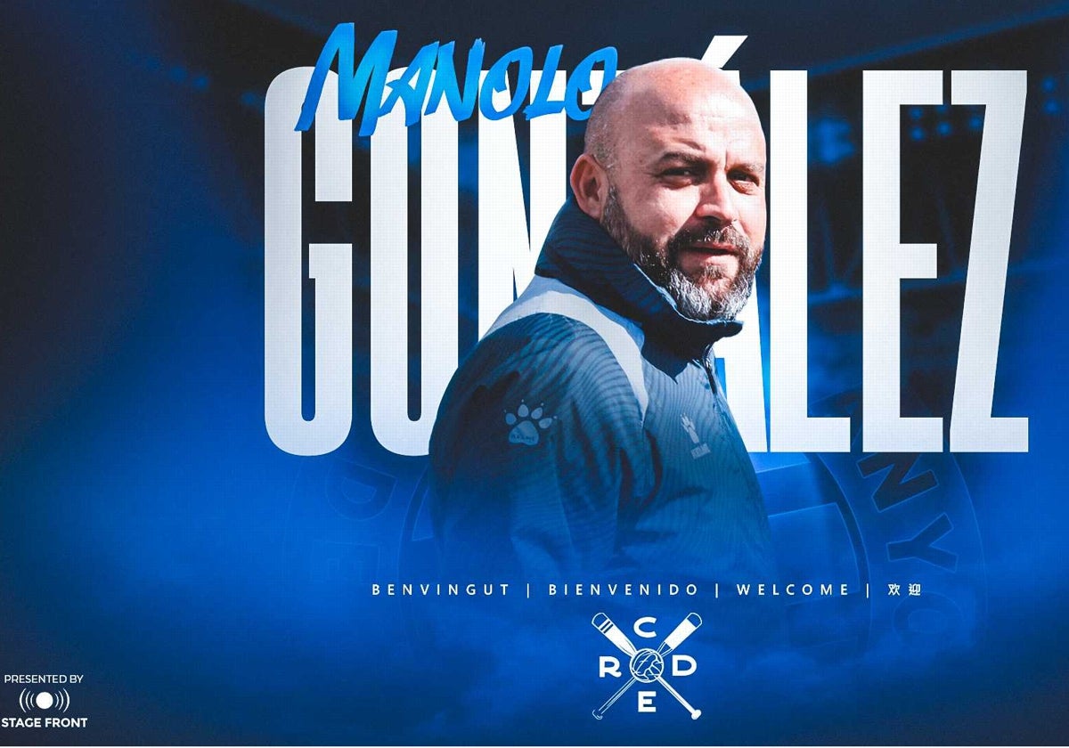 Manolo González, nuevo entrenador del Espanyol