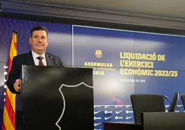 Dimite Eduard Romeu, vicepresidente económico del FC Barcelona