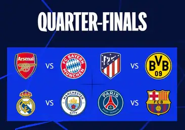 Resultado sorteo de Champions League hoy, en directo: cruces, partidos y rival del Real Madrid, Barcelona y Atlético
