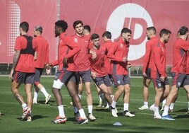 Juanlu y Jordán, novedades en la convocatoria del Sevilla para el partido ante el Celta