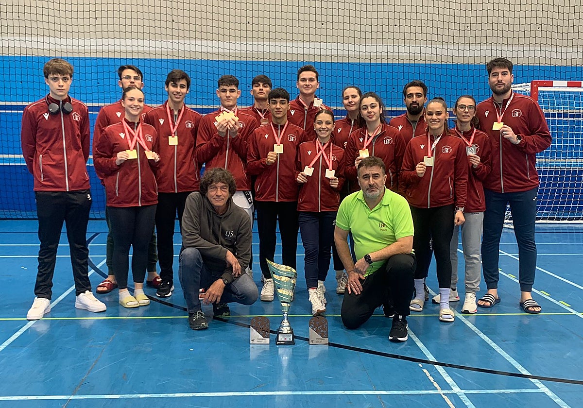 La US campeona de Andalucía de taekwondo y subcampeona de natación
