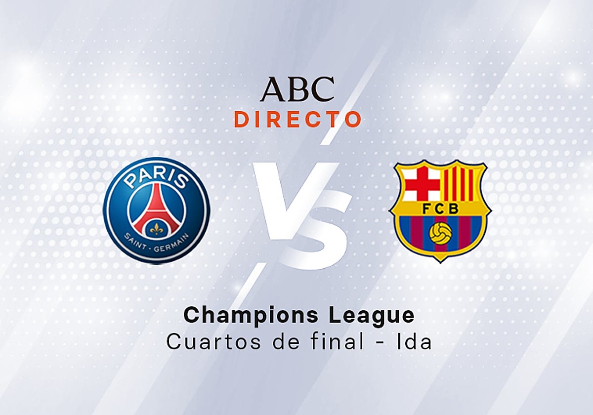 PSG - Barcelona, estadísticas del partido de la Liga de Campeones